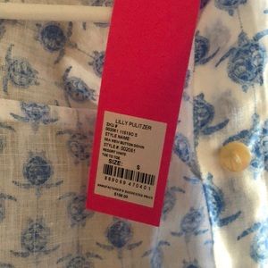 Lilly Pulitzer sea view button down